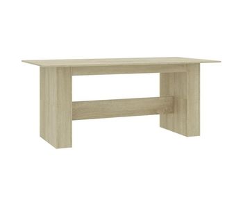 Vidaxl mesa de comedor madera de ingeniería roble sonoma 180x90x76 cm