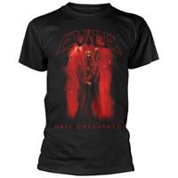 evile camiseta hell unleashed para mujer