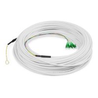 cable de bajada ftth digitus monomodo 4 fibras lcapc 50 m