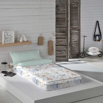 Saco Nordico Con Relleno 100% Algodón Clk Jungla Cama 90