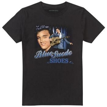 Elvis Presley Camiseta Blue Suede Shoes para mujer