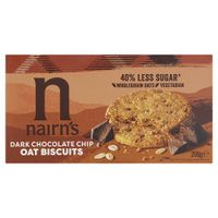nairns dark chocolate chip oat biscuits