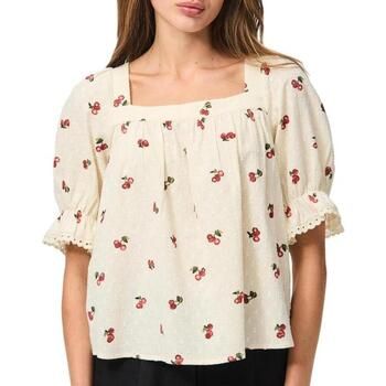 Pieces Blusa Pcthea 3/4 Square Neck para mujer