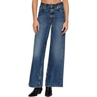 tommy hilfiger jeans dnm kris 70s wide l ww0ww46731 para mujer