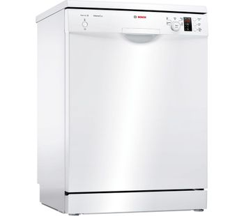 BOSCH Serie 2 ActiveWater SMS25EW00G Full-size Dishwasher - White, White