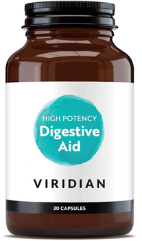 Viridian Ayuda Digestiva Alta Potencia 30 Cápsulas