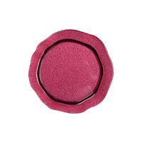plato de postre fucsia - lote de 6