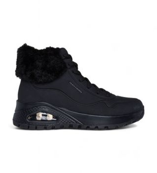Skechers para mujer. 167274 Zapatillas Uno Rugged Fall Air negro (41), Plano, Cremallera, Casual