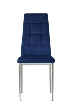 Melissa Blue Velvet Dining Chairs - Blue