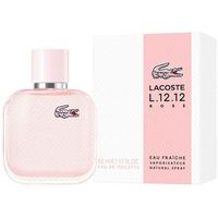 lacoste agua de colonia l1212 rose eau fraiche eau de toilette - 50 ml para mujer