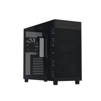 Caja PC Asus PRIME AP303 TG Cristal Templado USB-C Negro Micro ATX ATX