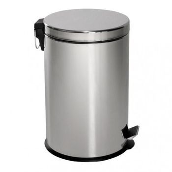 Papelera Maurer Inoxidable Cocina / Baño 20 Litros 30x44 Cm.