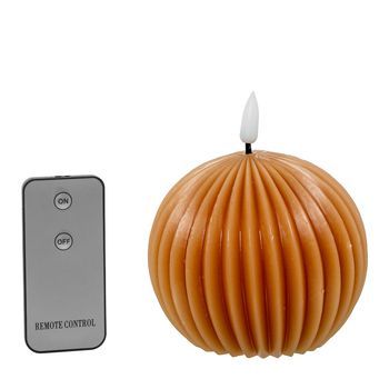Set 4 Velas Led Caramelo