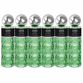 Pack De 6 Eau De Parfum Hombre Saphir Ironie 200 Ml