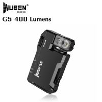 wuben g5 mini edc light linterna de bolsillo portatil 400 lumenes cola magnetica impermeable 52g ultraligera 180    cabezal giratorio