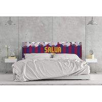 oeidm cabecero cama pvc impresion digital 100 personalizado  futbol azulgrana 200 x 60 cm  cabecero original y economico