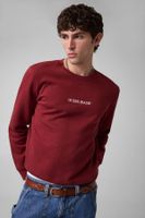 sudadera bordada corte slim