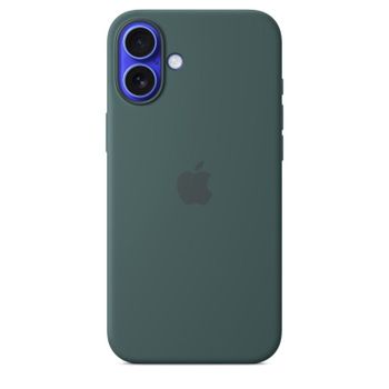Apple Funda de Silicona con MagSafe Verde Lago para iPhone 16 Plus