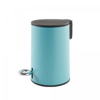 cubo de basura de metal para el bano 3 litros