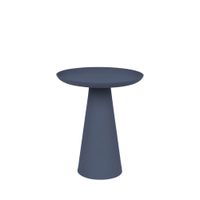 mesa auxiliar redonda de aluminio o345cm - azul