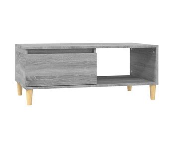 Mesa de café - mesa de centro madera contrachapada gris sonoma 90x50x36,5 cm