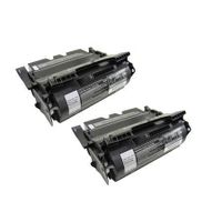 compatible twin pack lexmark 0064016se black toner cartridges 2 pack