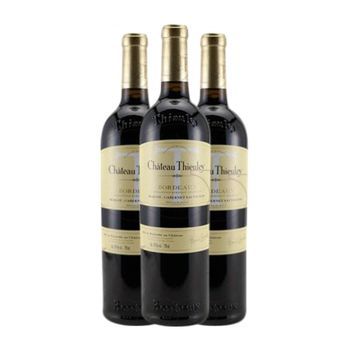 Château Thieuley Vino Tinto Bordeaux Joven 75 Cl 13.5% Vol. (pack De 3 Unidades)