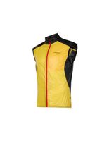 chaleco de trail la sportiva blizzard windbreaker vest amarillo hombre