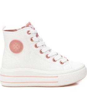 de XTI BOTIN LONA CON CORDON PARA CHICA 151166 COLOR BLANCO NUDE