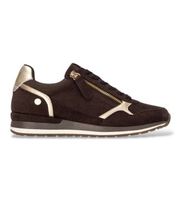xti para mujer 14636805-marron zapatillas 146368 marron 36 plano cordones cremallera casual