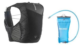 Bolsa de hidratacion unisex salomon active skin 12   bolsa de agua de 1 5 l negro