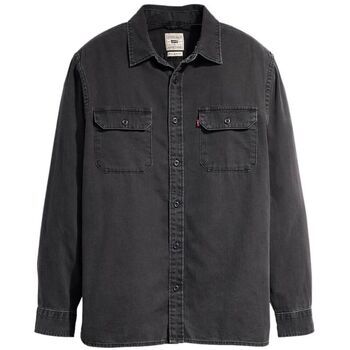 Levis Camisa manga larga 19573 0216 - JACKSON WORKER OVERSHIRT-COSMO WASHED BLACK para hombre