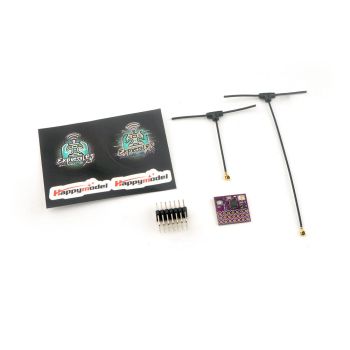 Receptor RC Happymodel ExpressLRS ELRS EPW6 TCXO 2.4GHz 6CH PWM para drone de carreras FPV y aviones RC