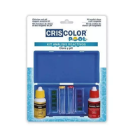 kit medicion liquido cloro y ph para piscinas  reactivos de analisis rapido control de calidad del agua piscina