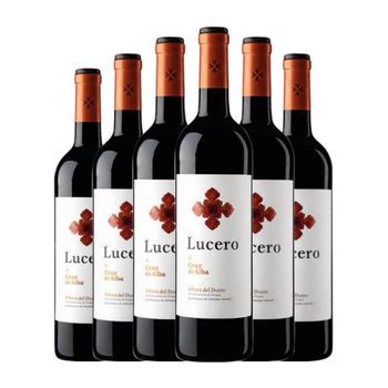 Cruz De Alba Vino Tinto Lucero Ribera Roble 75 Cl 14.5% Vol. (pack De 6 Unidades)