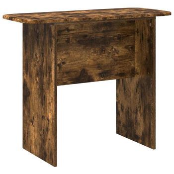 Mesa Consola Roble Ahumado 93 X 40 X 75 Cm Madera De Ingeniería Vidaxl