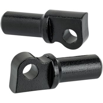 Juntas de estriberas Harley-Davidson Biltwell par negro