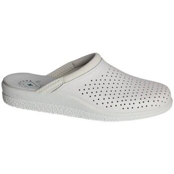 Made In Spain Zapatos de trabajo Zueco piel abierto para mujer