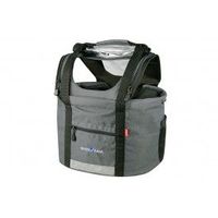 rixenkaul bolsa para perro doggy 24 l 38x29x2540 gris para fijacion klickfix