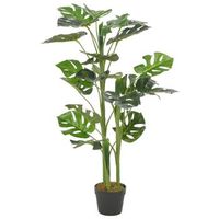 planta artificial con maceta monstera verde 100 cm decoracion interior dec022027