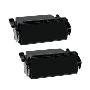 Compatible Multipack Lexmark Optra SE3455 Printer Toner Cartridges (2 Pack) -12A0725