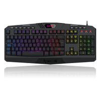 redragon - harpe pro teclado mecanico gaming rgb espanol negro