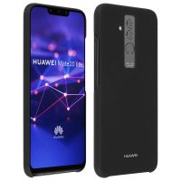 huawei glossy funda rigida negra para huawei mate 20 lite