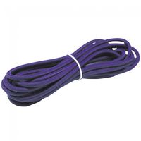 cable textil morado