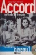 accord 1 eleve  audio-cd methode de francais