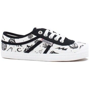 Kawasaki Deportivas Moda K Tattoo Canvas Tattoo Bianco K202420 para mujer