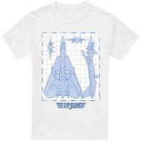 top gun camiseta tv6838 para hombre