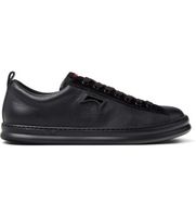 camper para hombre k101052-004 zapatillas de piel runner four negro 42 plano cordones casual