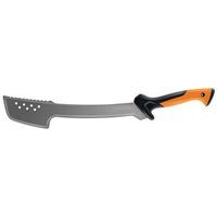 fiskars 1051236 machete de jardineria de acero negronaranja