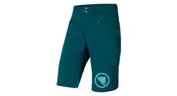 Pantalon corto endura singletrack ii azul  hombre